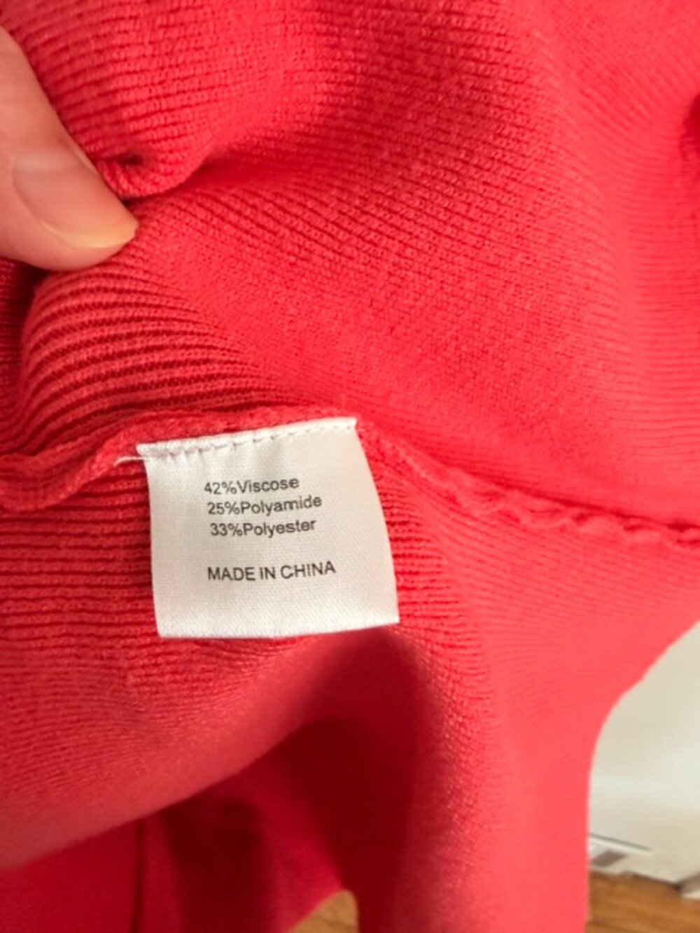 MEROKEETY Coral Shift Dress – Size XL – Gold Button Detail – Work & Career Wear - Picture 7 of 7